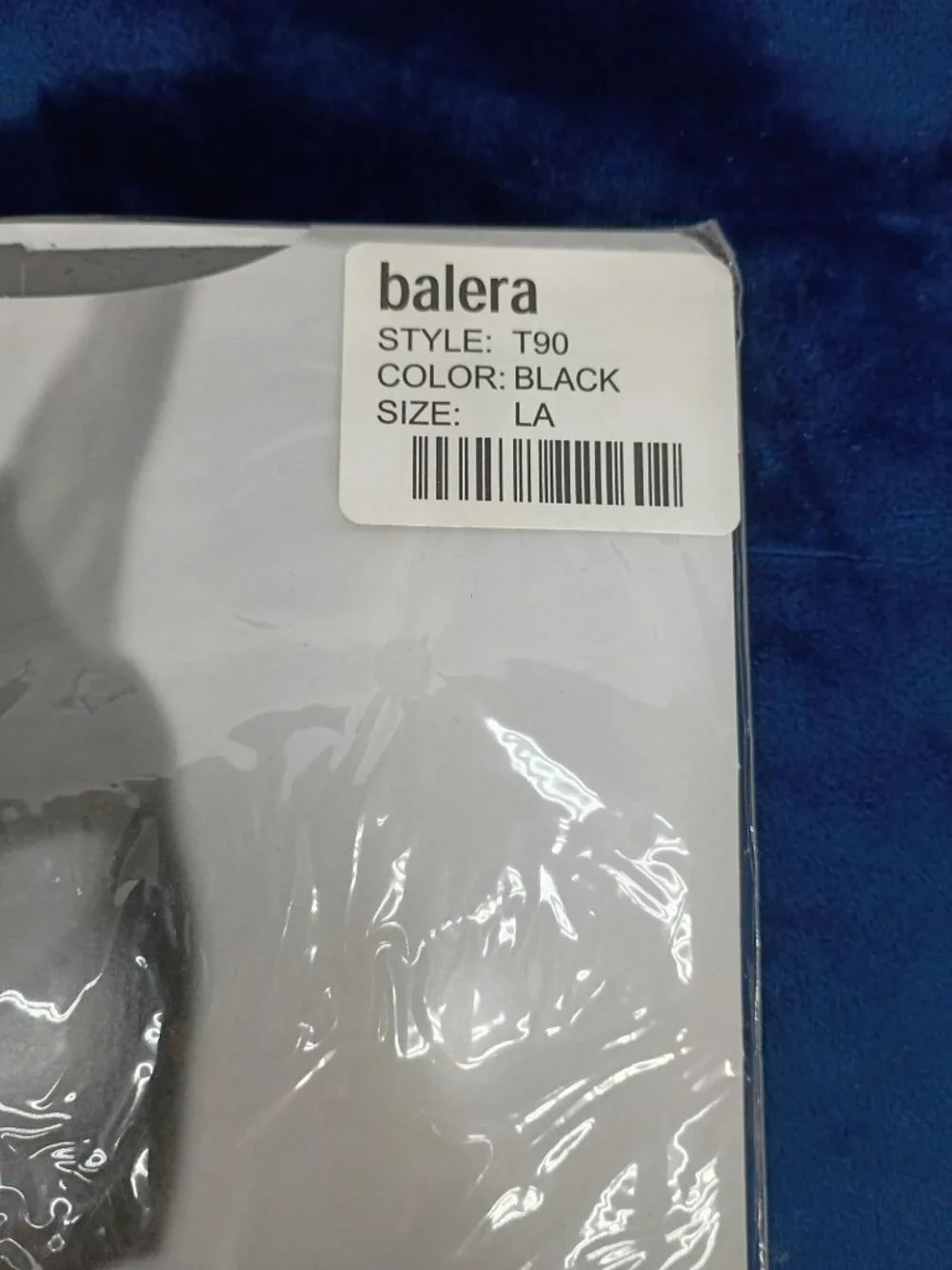 Balera Adult Dance T90 Tights Black Size LA Comfortable Stretch Material
